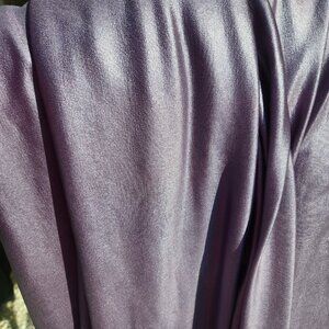 Shimmering 4way stretch silver lavender metallic matt Fabric 6 yards x 55" wide